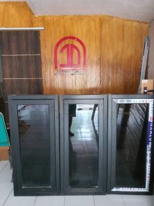 JENDELA ALUMUNIUM FULSET TINGGAL PASANG