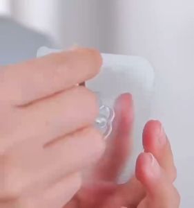 Adhesive Wall Hook Reusable Anti-skid Traceless Heavy Duty Stick on Bathroom Kitchen Party Supplies