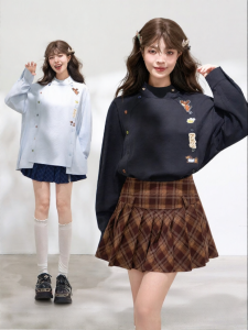 KEIKO | Elegant & Stylish Wiener Dog Embroidery Shirt for Women