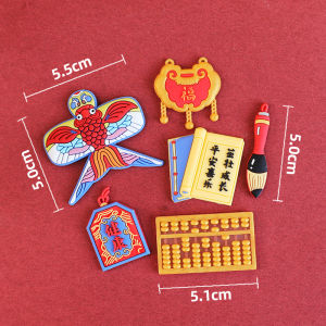 Chinese Style Dragon Spring Festival Cake Topper New Year Cake Decor for Kids 1st Birthday Full Moon 100 Days Celebration