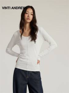 Rayon Slim Fit V-Neck T-Shirts