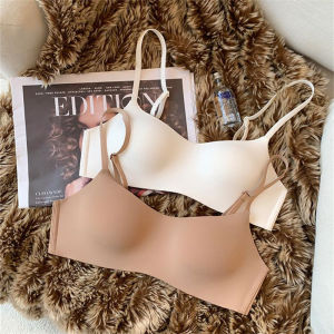 Lizida Traceless ชุดชั้นในแบบบางผู้หญิงหน้าอกขนาดเล็กดันบราแบบระบายอากาศได้ไร้สาย