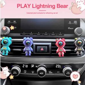 Cute Astronaut Figurines Ornaments Decoration Car Aromatherapy Air Freshener Air Vent Fragrance Interior Perfume Diffuser
