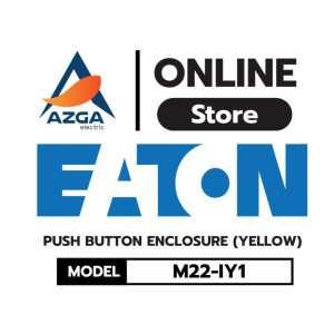 Push Button Enclosure Yellow  EATON 1รุ่น M22-IY1 BY AZGA Electric