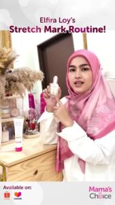 Mamas Choice Stretch Mark Treatment Series  Stretch Mark Cream + Serum (Safe Halal Natural Maternity Skincare)