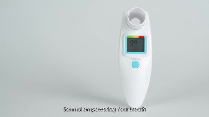 Digital Peak Flow Meter Spirometer Asthma COPD for Kids Portable PEF ...
