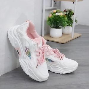 Sepatu Wanita Sneakers Import Terbaru Woman Shoes Korea Kasual Style Kuliah Jalan Cantik COD SPT-14