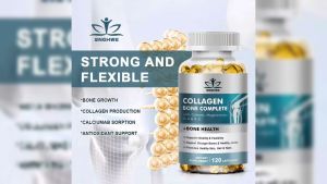 SNGHWE Collagen Bone Complete Capsules Formula with Plant Calcium & Magnesium for Bone Growth Collagen Production Calcium Absorption Antioxidant Support