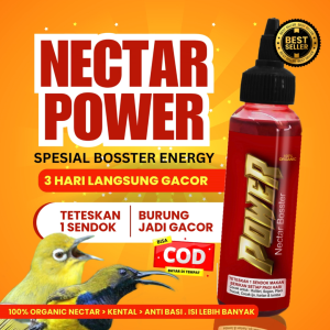 Nectar Power Bosster Spesial Pleci Kolibri Sogon Cocak Jawa Trucuk Langsung Gacor