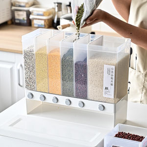 ZHIZHOU | Multi-Partition Waterproof Airtight Grain Storage Canister