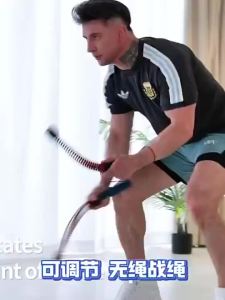 WarmWowo เชือกรบไร้สาย Battle Rope ไร้สาย ฝึกกายภาพ เชือกมัดกล้ามเนื้อ การฝึกอบรมที่บ้าน