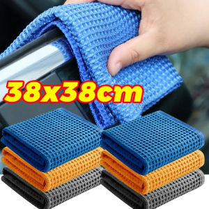 Khăn lau xe ô tô làm sạch nước thủy tinh làm khô sợi nhỏ cửa sổ lau chùi tự động chi tiết Bánh quế thêu cho nhà bếp tắm văn phòng nhà cửa