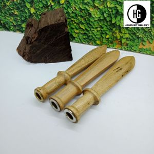 Once pipa cangklong kayu Bidara motif pedang D15