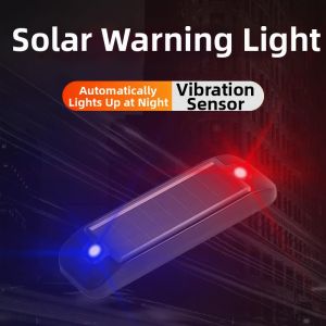 yishujia office | Solar Flashing Warning Light Rear Lamp