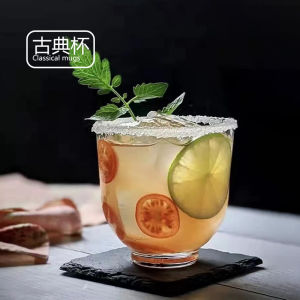 Cốc Pha Chế Whiskey Bằng Thủy Tinh Pha Lê Phong Cách Trung Hoa Cổ Điển Cốc Pha Trà Kung Fu Cốc Nước Cốc Rượu Mạnh Cốc Pha Chế