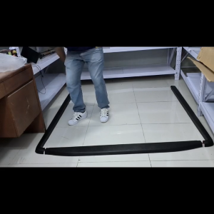 OCAS TAILGATE STRIP D-MAX 2023-2024 BLACK (3PCS) DDTGAT02 (11822
