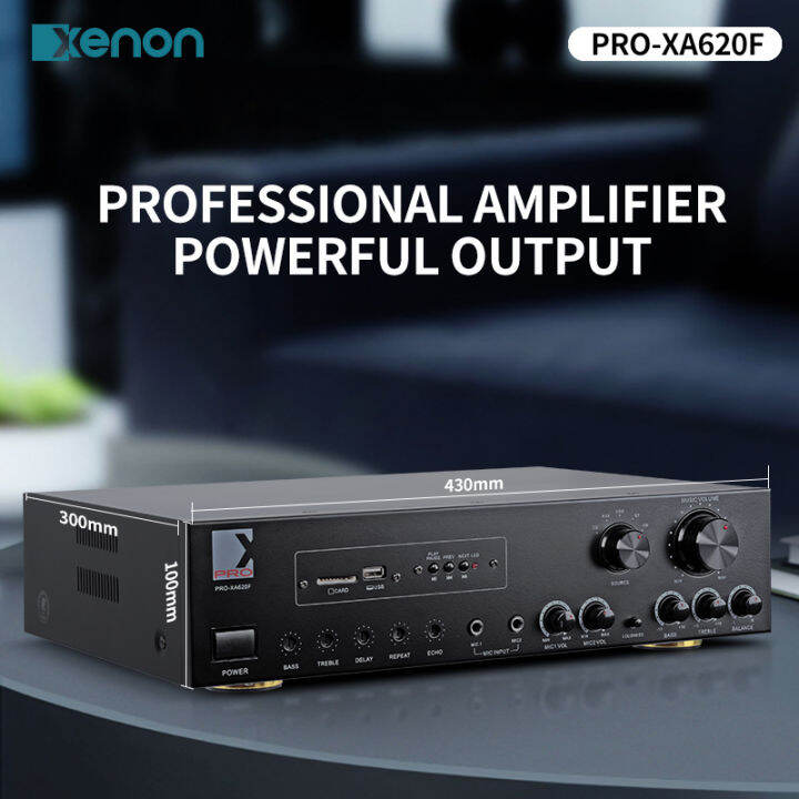 Xenon PRO-XA620F Professional Amplifier Powerful Outptu Karaoke With ...