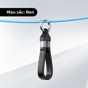 Cáp Sạc Nhanh USB 4.0 Di Động Dạng Móc Khóa 240W Type-C To Type-C Hỗ Trợ Truyền Dữ Liệu 8K 60Hz Cho iPhone 16 Samsung Laptop - Chất Liệu TPE/TPU