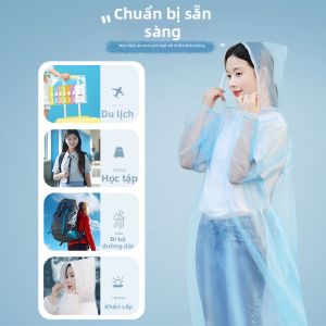 KAIPAQI | Bộ Đồ Mưa EVA Dày Có Thể Sử Dụng Lại cho Người Lớn