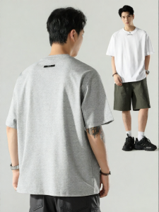 Wood soon | Retro Cleanfit Loose Fit Mens Short Sleeve T-Shirt