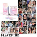 50pcs/box BLACKPINK Laser Photocard LISA JENNIE ROSE JISOO Kpop Album Lomo Cards Postcards. 