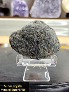 Natural Indonesia Agni Manitite(Pseudo-Tektite)Rough Stone Ornament T01