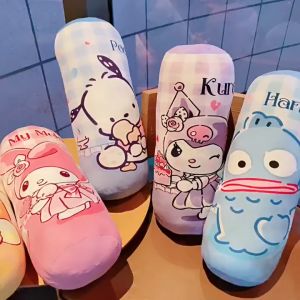 Cartoon kuromi long pillow cinnamoroll plushie office pillow hello kitty doll birthday gift