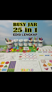 Busy Jar Minimalis 1 Toples 5 in 1 & 6 in 1 Mainan Edukasi Anak Montessori Montesori Motorik Sensori Sensorik Play Sensory Toys Toy 5in1 6in1 Edukatif Motoric Bayi Balita Pompom Push Stick Stacking Taggie Ribbon Jar Button Post Untuk 1 2 3 4 5 Tahun Murah - Lazada