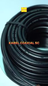 KITANI - Coaxial 5C+Plug – 25 Meter - Kabel Antena TV