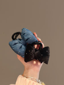 Elegant Butterfly Knot Hair Clip 2023 New Style High Ponytail Hair Accessory Shark Clamp Versatile Princess Clip Fashionable Hair Accessories