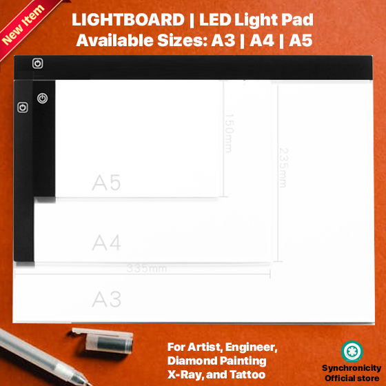Lightboard Led Light Pad Acrylic A4 A3