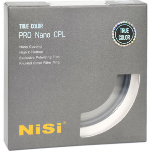 Nisi True Color Pro Nano CPL Circular Polarizing Filter 40.5mm 43mm 46mm 49mm 52mm 58mm 67mm 72mm 77mm 82mm 95mm for Camera Lens Filters Photography and Videography