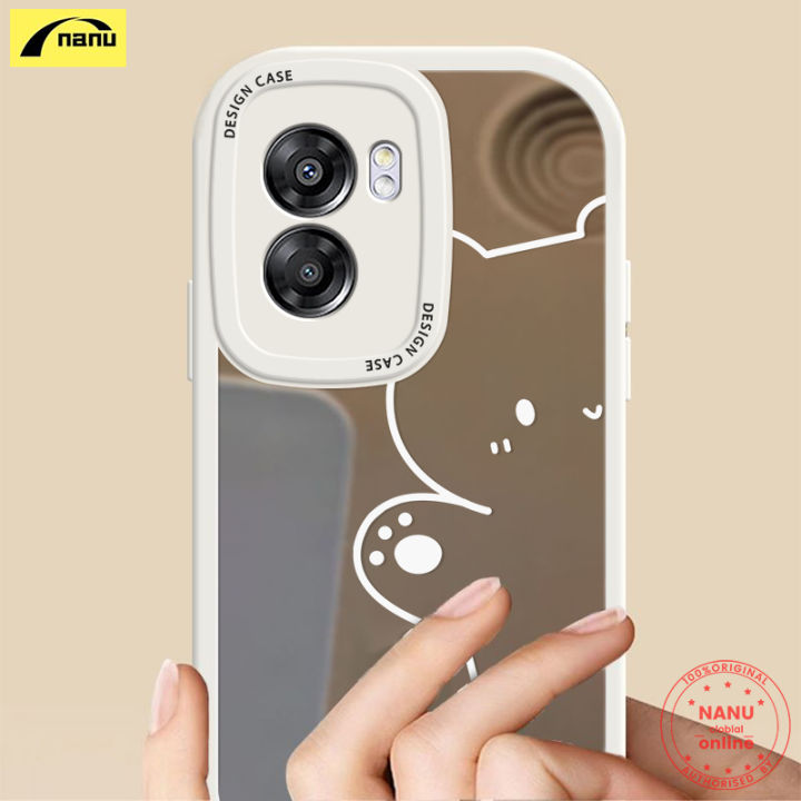 NANU Casing For Xiaomi Poco M3 Pro Cover Bear Mirror Surface Back Case ...