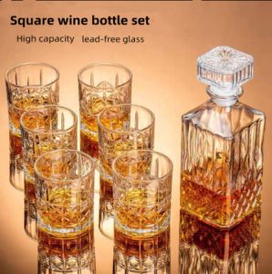 Crystal glass foreign wine glass whisky brandy glass spirit glass