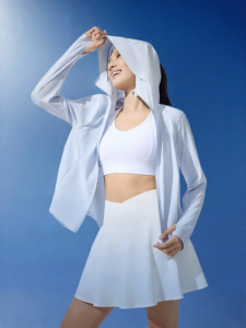 BOSIDENG | Ultraviolet Protection UPF100+ Cool Breathable Womens Sunscreen Jacket