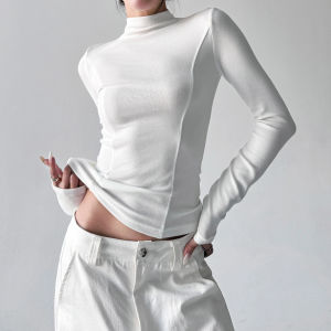 MUYUZI | Slim Fit Half Turtleneck Base Layer