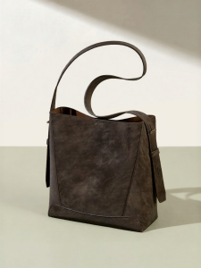 Josiny | Elegant Vintage Womens Bucket Bag Single Shoulder Crossbody