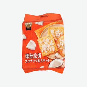 Casual Office Snacks Macau Golden Language Nutty Coconut Shred Biscuits Independent Packaging Female Favored Tasty Biscuit Treat