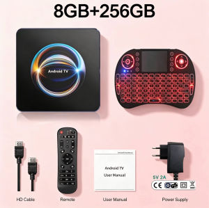 2026 New Smart TV Box RK3528 Android 16 8K Ultra HD Media Player WiFi 6 BT5.0 Google Assistant Voice Control Dual UI Set Top Box