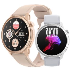 Elah Bluetooth Call Smart Watch Large 1.39" Screen Fitness Tracker for Running And Yoga Activities
