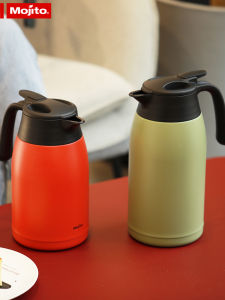 Mojito Stainless Steel Insulated Water Bottle Portable Press Type Office Large Capacity Small Home Use Thermal Pot
