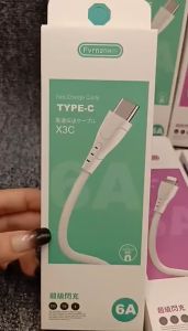 FVRNZN X3 Series 6A Fast Charge Cable High Speed Transfer Data Cables Original FUNONG Fast Charging USB Cable Portable And Lightweight Widely Compatible Cable 快充数据线