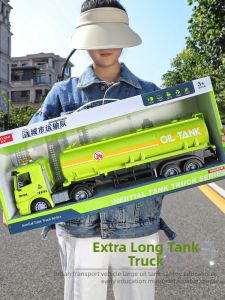 Large Tank Truck Model Engineering Toy Car