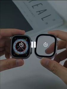 【✅SG SELLER🔥】RICHMENT For APPLE Watch ultra 2 49mm Full Coverage Tempered Glass Screen Protector Film + PC Case Full Protective Cover Case For Apple Watch Ultra 2 49mm APPLE WATCH SE 40MM 44MM WATCH SERIES 41MM 45MM(SG Local Seller)