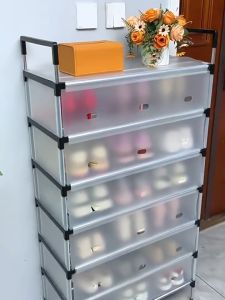 ตู้วางรองเท้า ชั้นวางรองเท้า ที่วางรองเท้า มินอมอล ชั้นวางรองแท้า ตู้เก็บรองเท้า รับน้ำหนักได้ดี