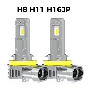 BMTxms 881 H27 PSX24W LED Fog Light H8 H11 H10 880 9005 9006 H16 LED DRL Lamp White Yellow for GMC Peugeot Jeep Kia Alfa Romeo