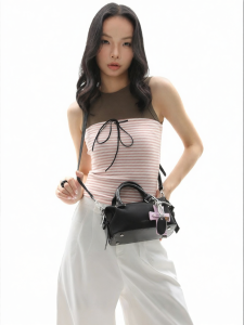 JANDRESS | Original Black Crucifix Design Handbag