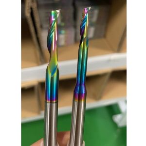 Mũi phay khoét khóa cửa nhôm phi 6-8mm cao cấp nhập Đức siêu ngọt