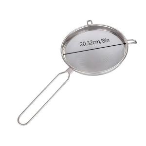 Ergonomic Fruit Vegetable Strainer Non Slip Handle Reusable for Christmas Cooking Draining Rinsing Food Gift Choice
