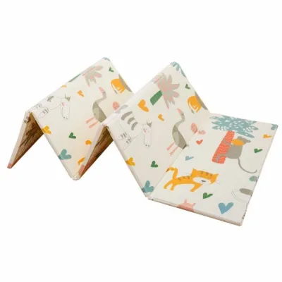 Thickened Foldable XPE Non-Slip Warm Cool Proof Baby Crawling Mat Children Floor Play Mat Comfortable Soft Cushion for Kids